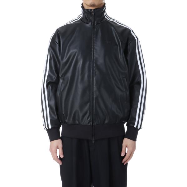 adidas Originals PLEATHER 3S JKT - BLACK / KQ5472 (S26SMU07