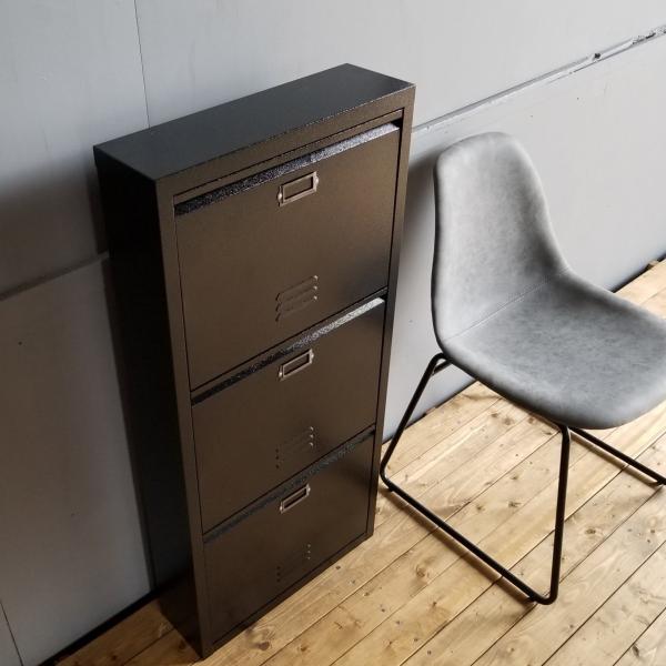 靴棚 オシャレ 最安値挑戦 無骨 ロッカー シューズック３d 送料無料