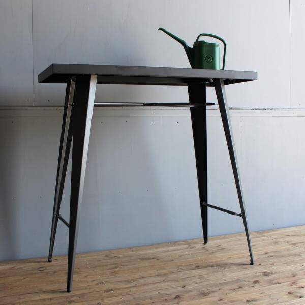 テーブル カウンターテーブル デスク 105cmx49 オシャレ シンプル かっこいい お中元 Crookestable モダン クルックステーブル