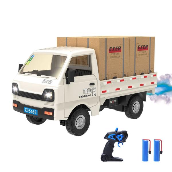 DEERC ラジコン 軽トラ ラジコンカートラック おもちゃ モデル RCカー