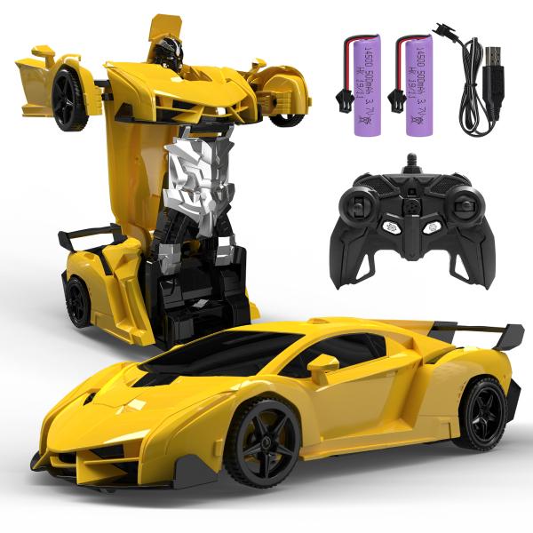 DEERC ラジコン ラジコンカー ロボット おもちゃ 子供 スタントカー