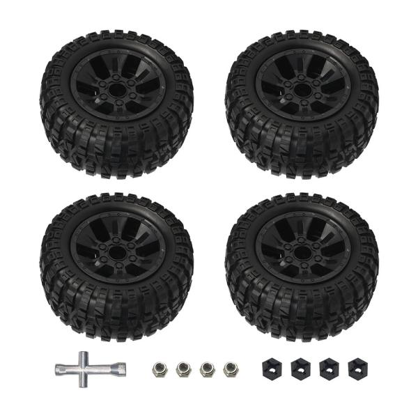 ラジコン用 タイヤセット Amazon | TRZX ラバーRCタイヤ 38mm 1/18スケール用 京商