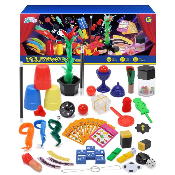 【爆買】【手品21種類セット】マジックは難しくて自分にはできないなんて思っていませんか。手品のタネと仕掛けを理解して、どうすれば見ている人が喜ぶかを考えて、自分なりに演じてみましょう！この手品グッズには様々な手品のタネと解説書が入っています...