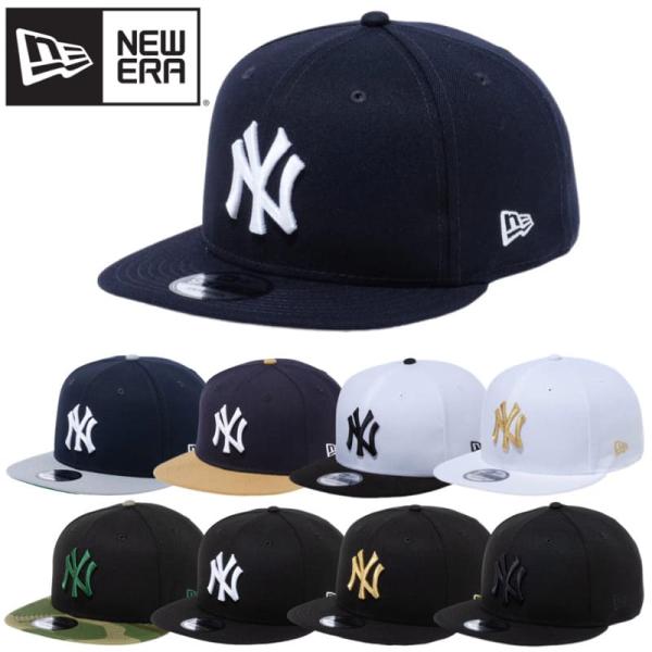 NEWERA ニューエラ 正規品 9FIFTY ニューヨーク ヤンキース NY キャップ CAP 帽子 ストレートキャップ 野球 MLB ユニセックス アジャスタブル
