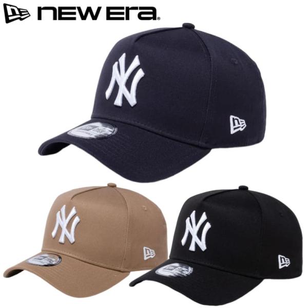 NEWERA ニューエラ 正規品 キャップ 帽子 ニューヨーク ヤンキース NY 9FORTY 刺繍 ユニセックス メンズ レディース カーキ ベージュ 紺 ネイビー 黒 ブラック