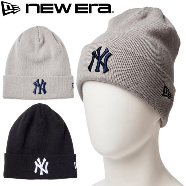 【SALE】New Era ニューヨーク・ヤンキース ニット帽　ビーニー NEW ERA（ニューエラ） 正規品 ニューヨーク ヤンキース NY MLB ロゴ