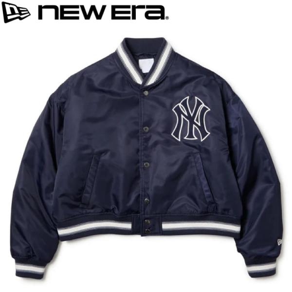 【美品】ニューエラ　ヤンキーススタジャン ナイロンバーシティジャケット　L NEW ERA（ニューエラ） 新品 正規品 レディース バーシティー