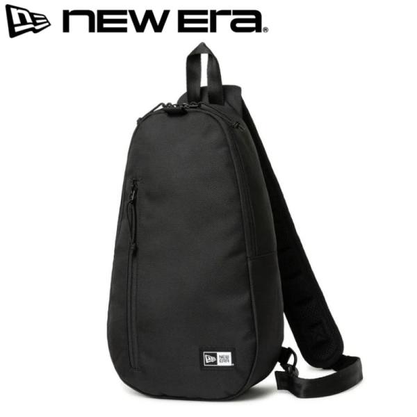 新品 NEWERAニューエラ 正規品 バッグ BAG 鞄 ボディバッグ ワンショルダー グッズ 小物 アクセサリー 無地 男女兼用 黒 ブラック 14521373