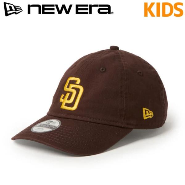 新品 NEWERA ニューエラ 正規品 キッズ ユース キャップ サンディエゴ パドレス CAP 帽子 9TWENTY 刺繍 子供用 14524556