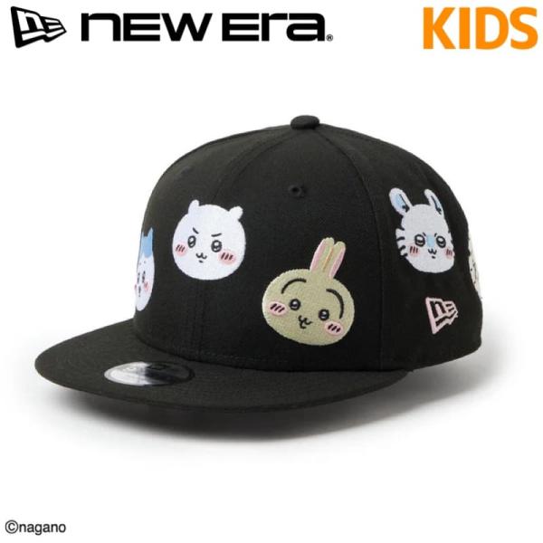 新品 NEWERA ニューエラ 正規品 ちいかわ コラボ Chiikawa 限定 キッズ 子供用 キャップ CAP 帽子 9FIFTY ワッペン 刺繍 14864474