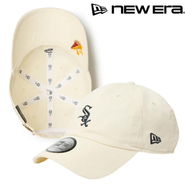 新品 NEWERA ニューエラ 正規品 キャップ シカゴ ホワイトソックス SOX CAP 帽子 カジュアルクラシック 刺繍 白 クロームホワイト 1466778