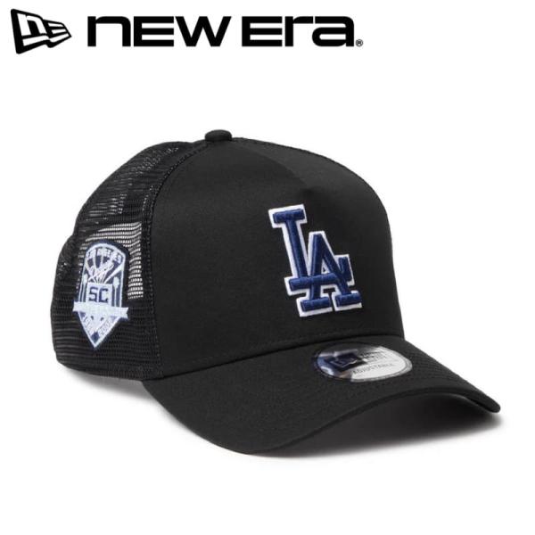 新品 NEWERA ニューエラ 正規品ロサンゼルス ドジャース LA  メッシュ キャップ CAP 帽子 MLB ブラック 14744914