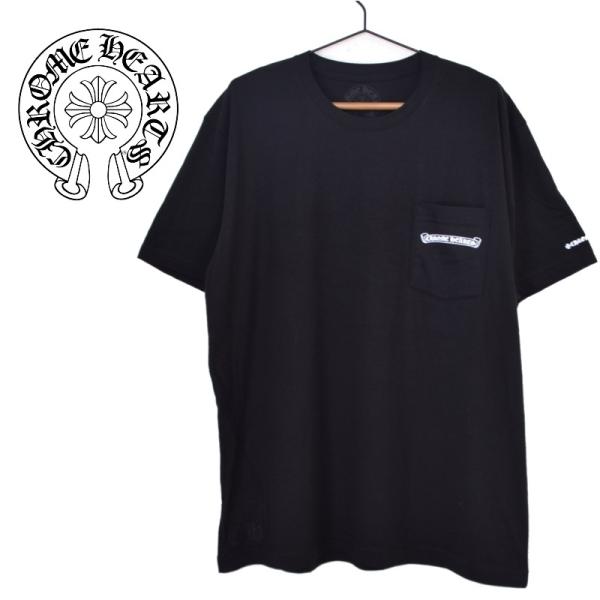 CHROME HEARTS クロムハーツ 半袖 Tシャツ 黒 ブラック ポケット