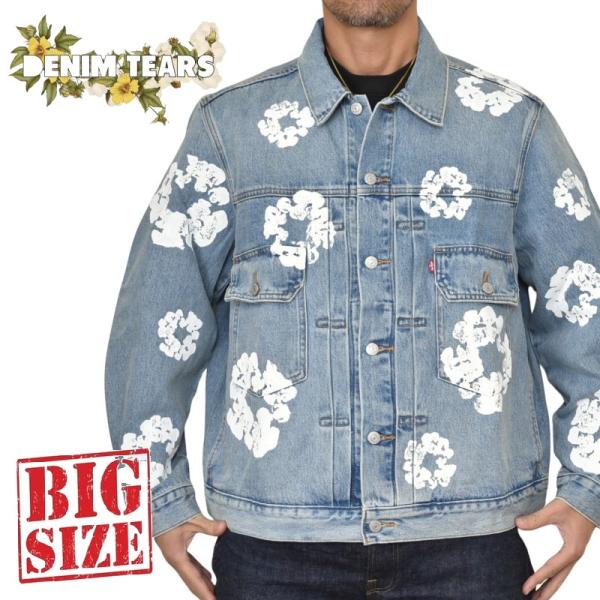 大きいサイズ メンズ LEVI'S x Denim Tears リーバイス デニム