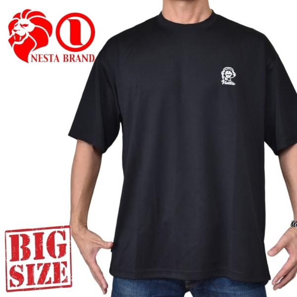大きいサイズ メンズ ネスタブランド NESTA BRAND ネスタブランド 半袖Tシャツ アイコンカルゼ XXL
