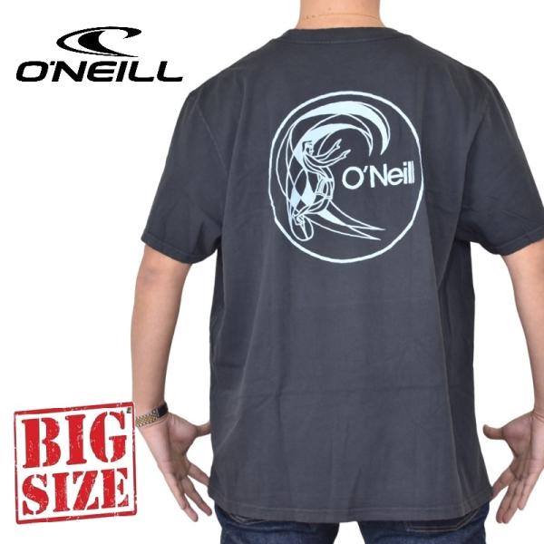 大きいサイズ メンズ O'Neill オニール 半袖Ｔシャツ バックプリント STANDARD FIT USAモデル XXL