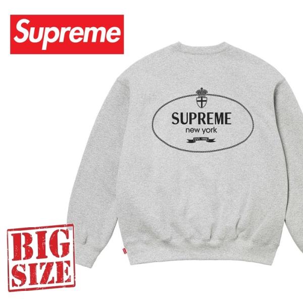 03AW Supreme XL カマチョ スウェット クルーネック シュプリーム Supreme SALE 大きいサイズ メンズ シュプリーム クルーネック
