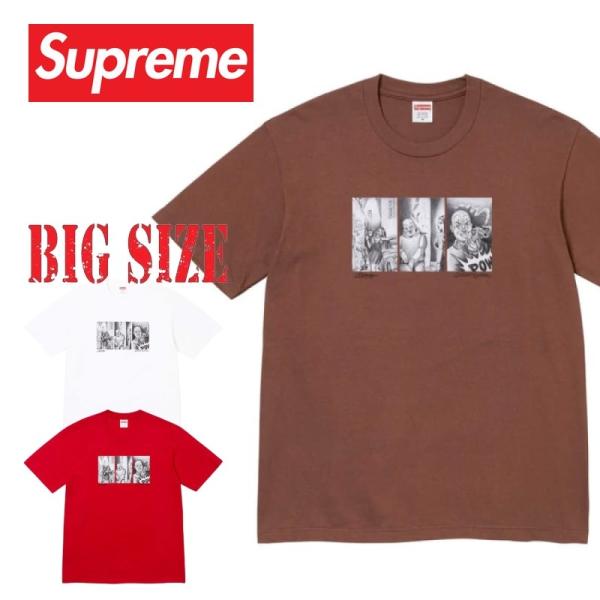 Supreme（シュプリーム） 大きいサイズ メンズ Mister Cartoon Pow Tee