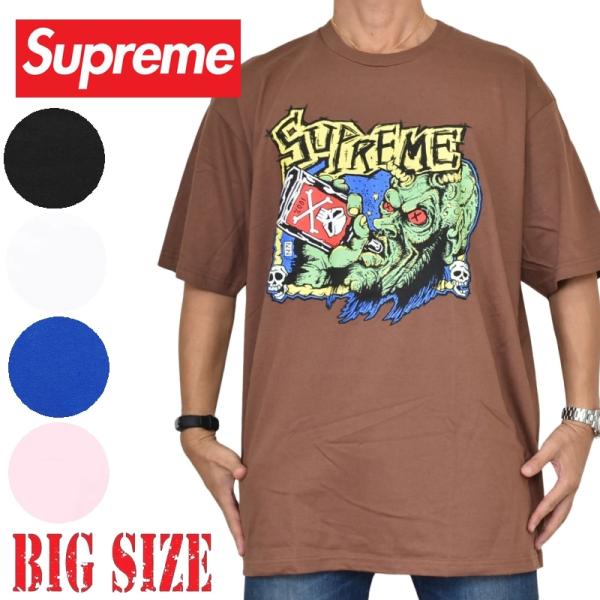 大きいサイズ メンズ Supreme シュプリーム Fuckin Blowout Tee 半袖 Tシャツ XXL