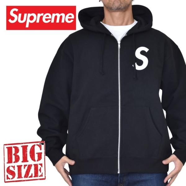 SUPREME Sロゴ　ジップフーディー 23AW Week3 SUPREME S LOGO ZIP UP HOODED SWEATSHIRT (Supreme