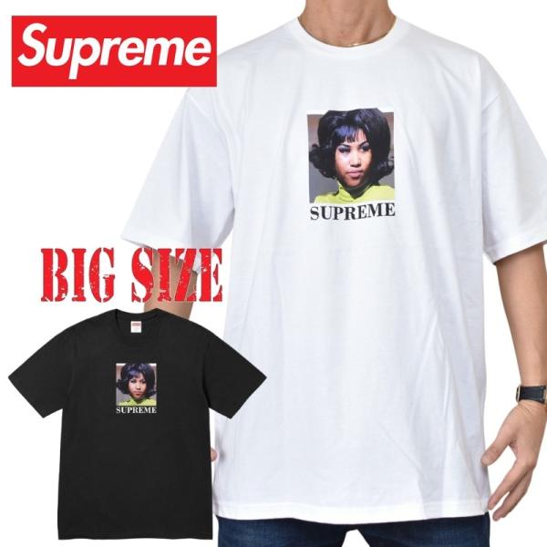 大きいサイズ メンズ Supreme シュプリーム Aretha Tee 半袖 Tシャツ XXL