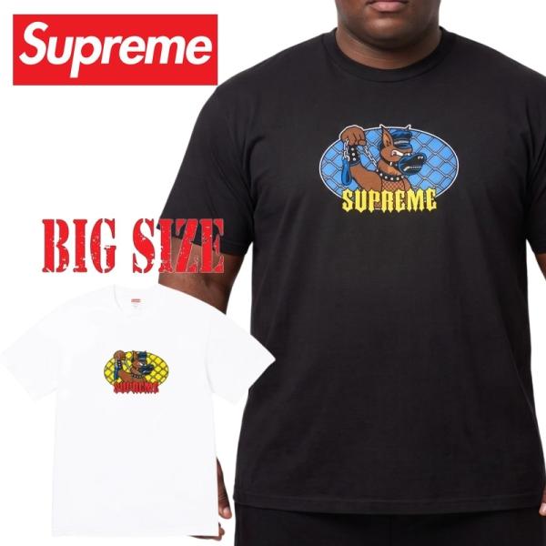 大きいサイズ メンズ Supreme シュプリーム Leash Tee 半袖 Tシャツ XXL