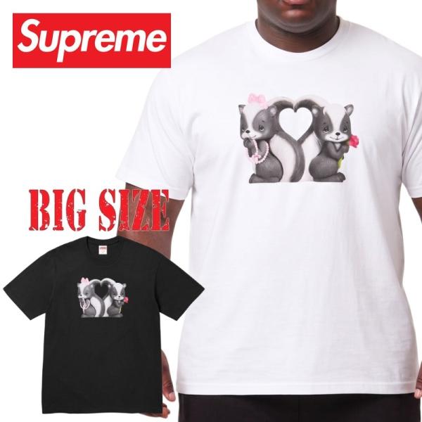 大きいサイズ メンズ Supreme シュプリーム Skunk Tee 半袖 Tシャツ XXL
