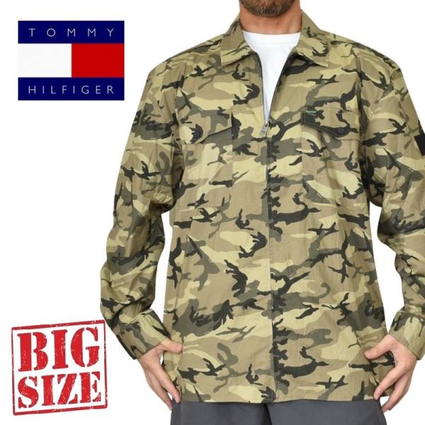 TOMMY HILFIGER 大きいサイズメンズ トミーヒルフィガー 迷彩