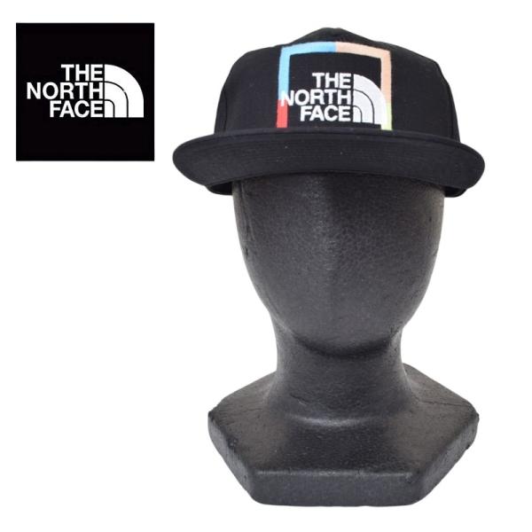 ノースフェイス THE NORTH FACE USAモデル キャップ CAP スナップバック スクエアロゴ 刺繍 リップストップ フラットバイザー ユニセックス メンズ レディース