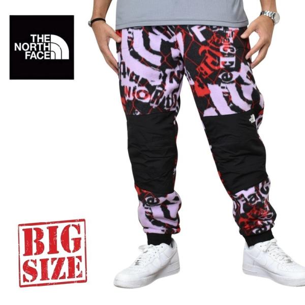 大きいサイズ メンズ ノースフェイス THE NORTH FACE フリースパンツ デナリ プリント PRINT DENALI PANTS USAモデル S M L XL XXL