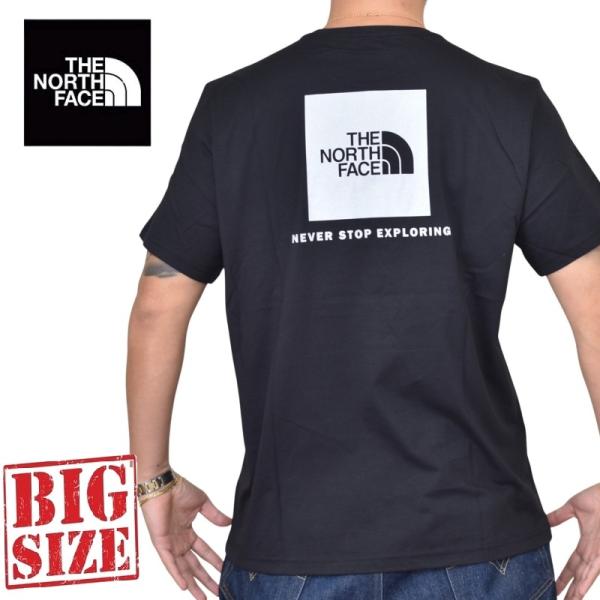 SALE 大きいサイズ メンズ ノースフェイス 半袖 Ｔシャツ リフレクター バック ボックスプリント EUモデル THE NORTH FACE S/S REFLECTIVE BOX NSE TEE L XL XXL
