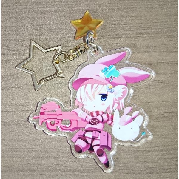 チャーム付アクリルキーホルダー｜deform-shop