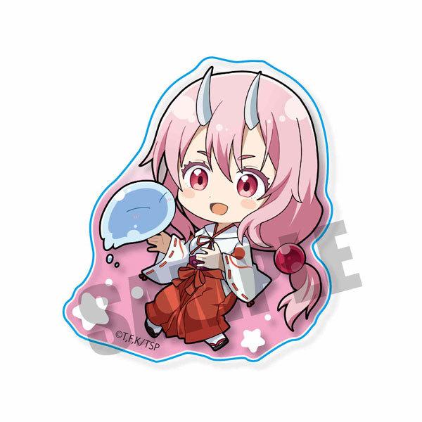 ぷかっしゅアクリルバッジ 転生したらスライムだった件 シュナ 【新品