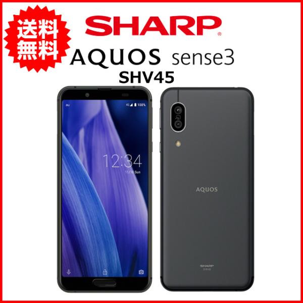 AQUOS sense スマホ 中古 au SHARP sense3 SHV45 Android