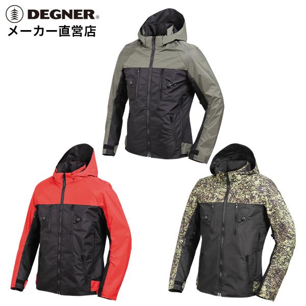 DEGNER バイク用フード付きジャケット ベンチレーション 通気性 DEGNER バイク用フード付きジャケット ベンチレーション 通気性