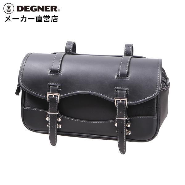 DEGNER マフラー側対応ナイロンサドルバッグ テキスタイル