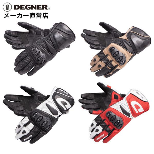 DEGNER（デグナー） レーシンググローブ 本革 プロテクター サーキット