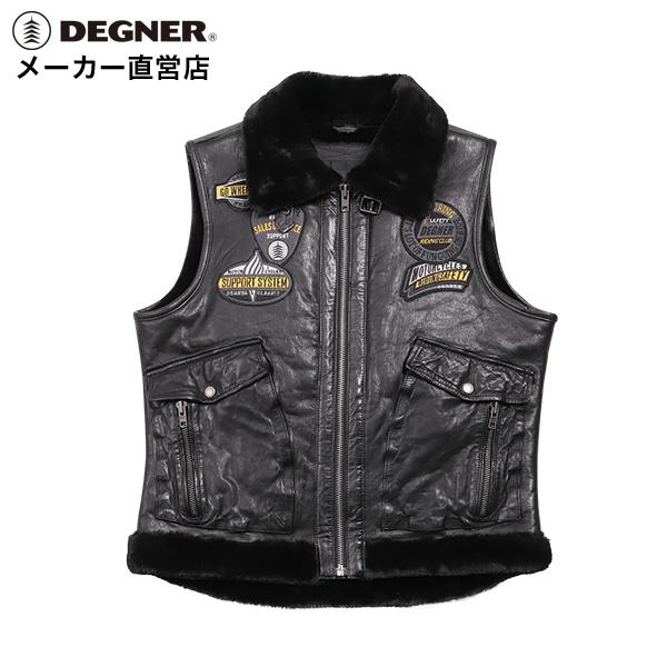 DEGNER（デグナー） レザーベスト V-18 : デグナーヤフーショッピング