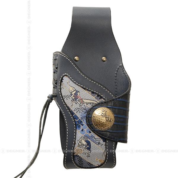 DEGNER 花山 KAZAN 本革 ウォレットケースのみ DEGNER（デグナー） 花山ウォレットケース/KAZAN WALLET CASE（百鬼