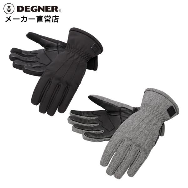DEGNER（デグナー） メンズ ウィンターソフトシェルグローブ WG-53