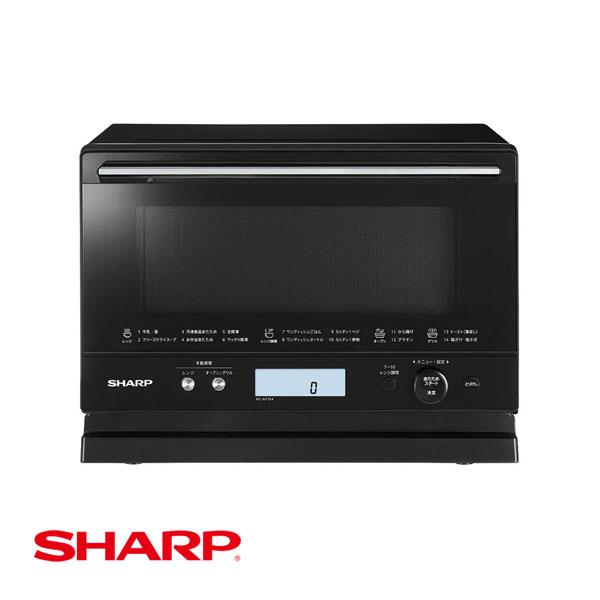 SHARP　シャープ　庫内容量18L　オーブンレンジ　PLAINLY RE-WF184-B [ブラック系] /【送料区分Mサイズ】