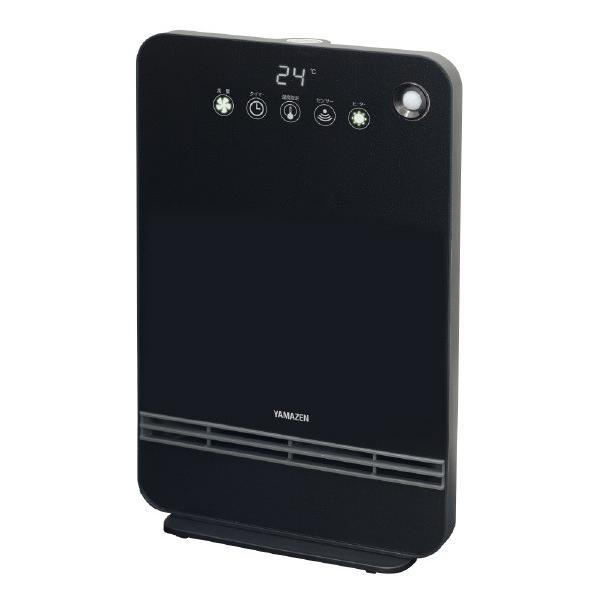 YAMAZEN 静音大風量セラミックファンヒーター ESF-VN12E5-B ブラック ESFVN12E5B (納期目安1-2週間)