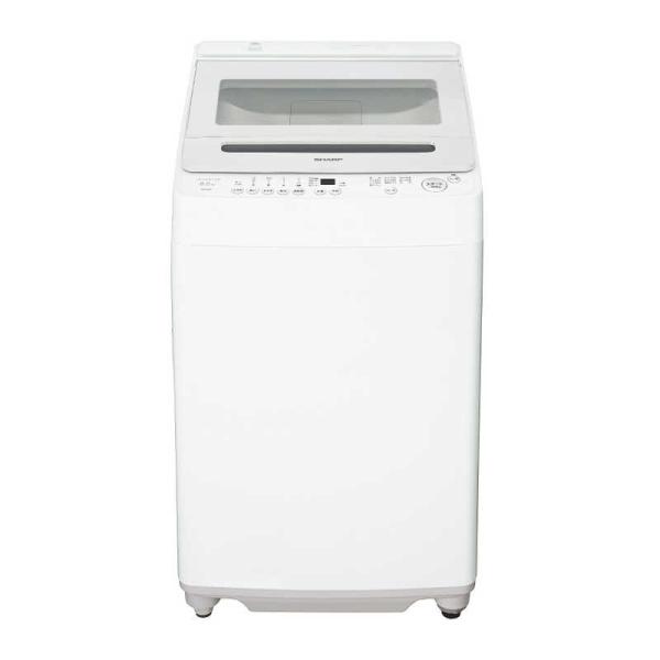 SHARP 縦型洗濯機本体 インバーター ホワイト ES-GV8ES SHARP 縦型洗濯機本体 インバーター ホワイト ES-GV8ES ES-GV8H | 洗濯