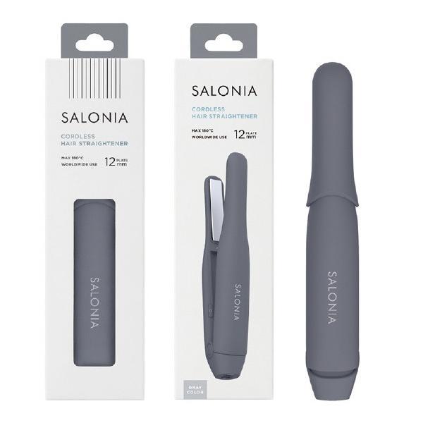 SALONIA（サロニア） コードレス ストレートヘアアイロン 12mm