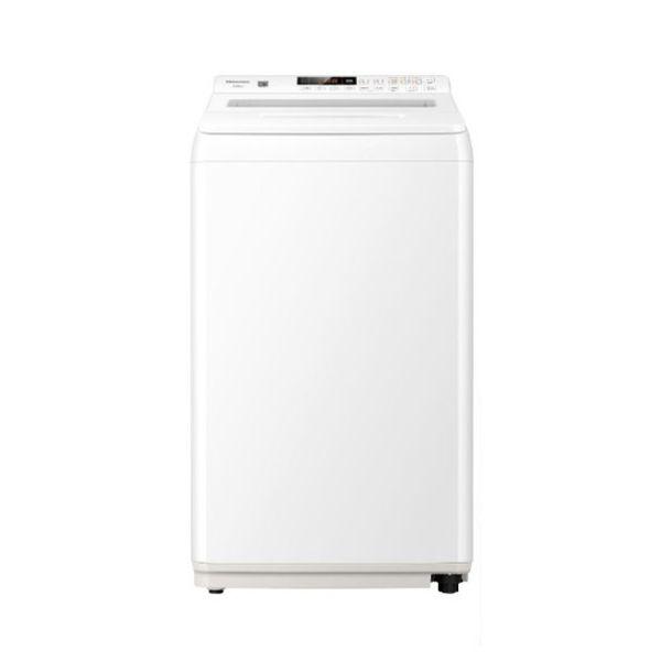 30日迄！送料無料★ハイセンス 5.5㎏ 洗濯機【HW-G55A-W】I893 HW-G55A-W 全自動洗濯機 ホワイト [洗濯5.5kg /乾燥機能無 /上開き