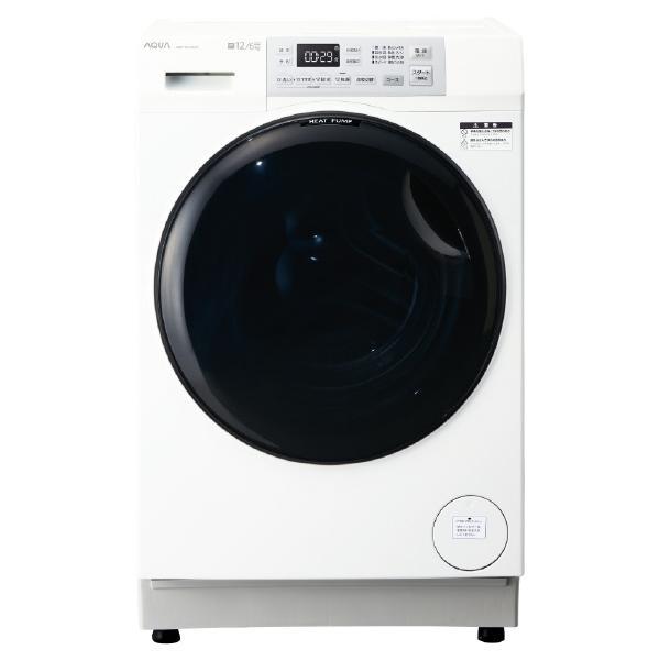 まっ直ぐドラム AQUA アクア (左開き) ドラム式洗濯乾燥機 AQW-SD12A-L