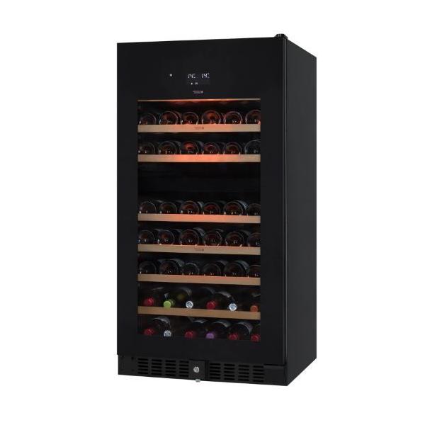 ・収納本数(約)：78本・冷却方式：コンプレッサー式・設定可能温度範囲：5~22℃・外形寸法：幅595×奥行680×高さ1215mm・必要設置スペース：幅595×奥行710×高さ1265mm・質量(約)：71kg・定格消費電力(50Hz/6...