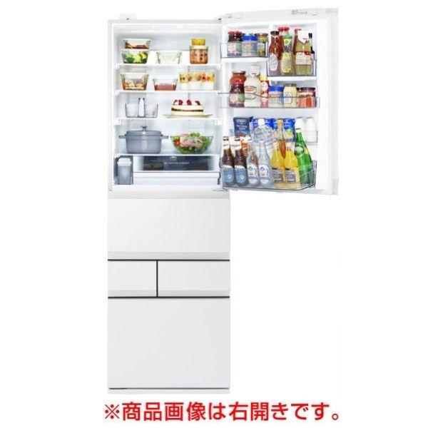 vegeta (完売) 東芝 (左開き) 452L 5ドア冷蔵庫 VEGETA エクリュ 