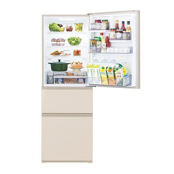 ✨美品✨2022年製　TOSHIBA 冷蔵庫　3ドア　356L TOSHIBA（東芝） 356L 3ドア冷凍冷蔵庫 VEGETA GR-Y36SV(UC) グレイン