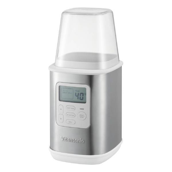 ●25℃~70℃の幅広い温度帯で加熱できるので、プレーンヨーグルトや、塩麹、甘酒、温泉卵や低温調理まで作れます。●デジタル式だから1℃刻みで温度設定でき、機能性ヨーグルト、カスピ海ヨーグルト、天然酵母などのこだわった発酵にも対応できます。●...